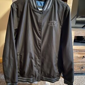 Indian Motorcycle Company Women's Black Bomber Jacket